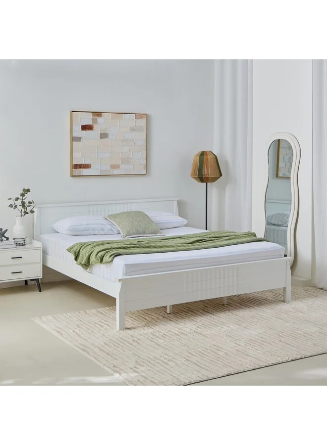 Home Box Aurora Jason Printed Cotton King Fitted Sheet 200 x 33 x 180 cm