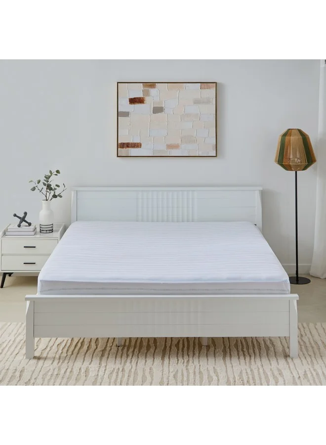 Home Box Aurora Jason Printed Cotton King Fitted Sheet 200 x 33 x 180 cm