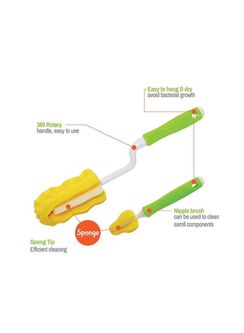 NESTER Baby Bottle Cleaning Brush - Image 2