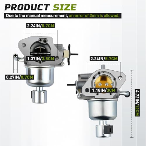 Onsnail Carburetor for Kohler 7000 Series Engines 24HP 25HP 22HP 23HP 26HP KT725 KT730 KT735 KT740 KT745 1685321-S 3285361S 3285347S with Gaskets - Image 2