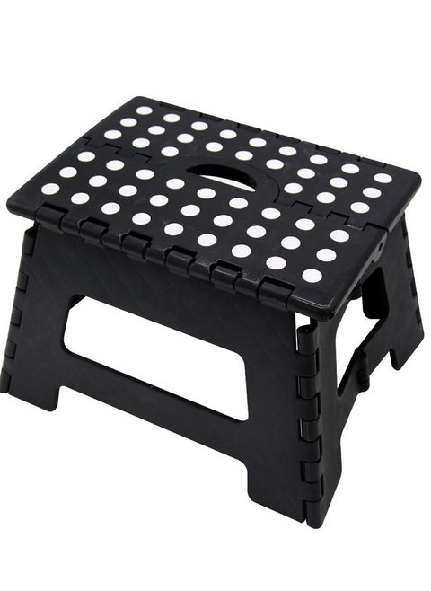 Foldable Step Stool - Black
