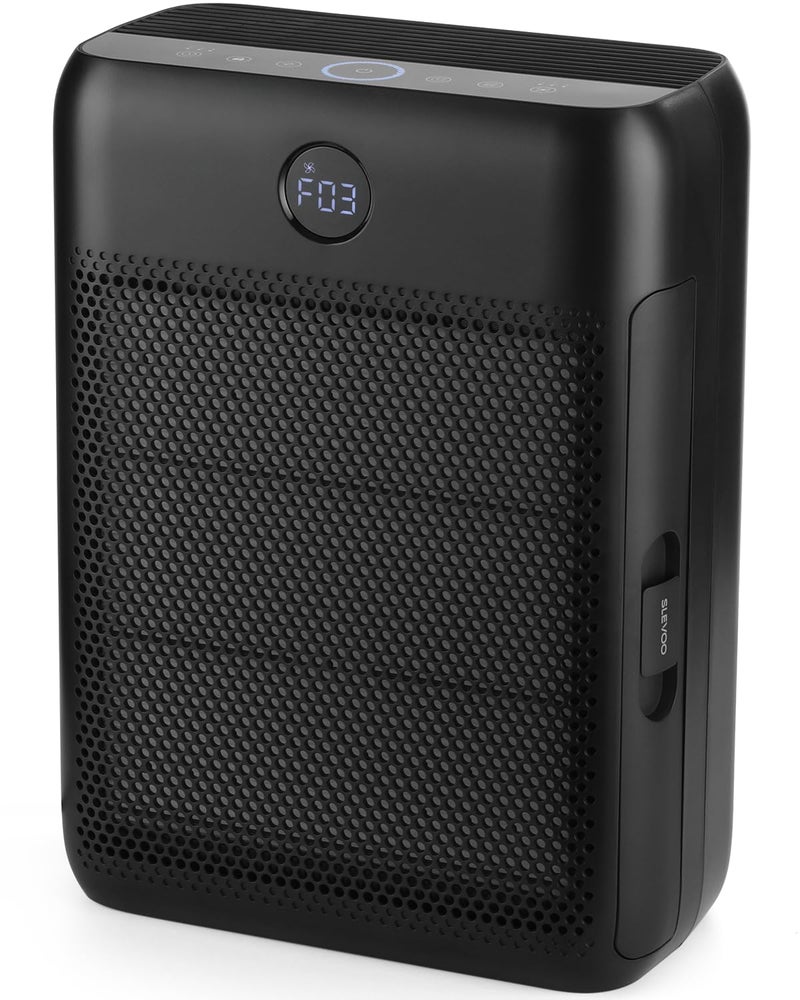 Slevoo Air Purifier for Home Large Room, H13 True HEPA Filter Air Purifiers & 3 Ã— pre-filters for Bedroom,Office,Living Room,Covers Up to 1991.3 ftÂ²,CADR 326mÂ³/h (Black) - Image 1