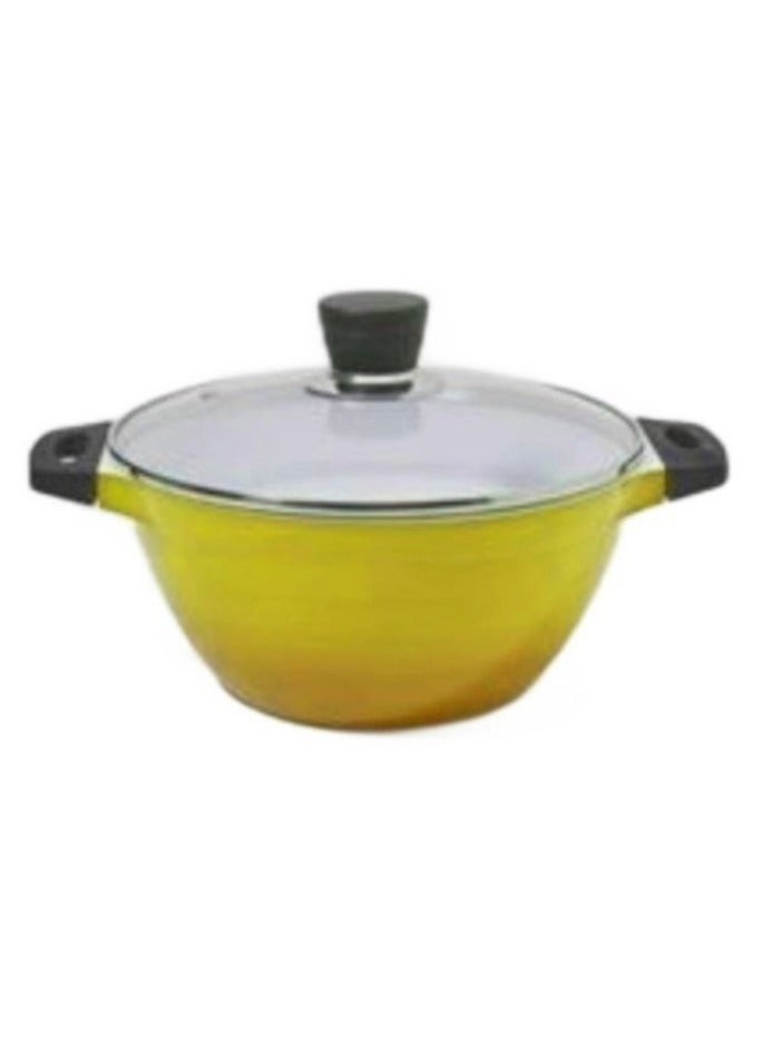 DESSINI Non-stick Casserole Aluminum Die Casted Cooking Pot 28cm