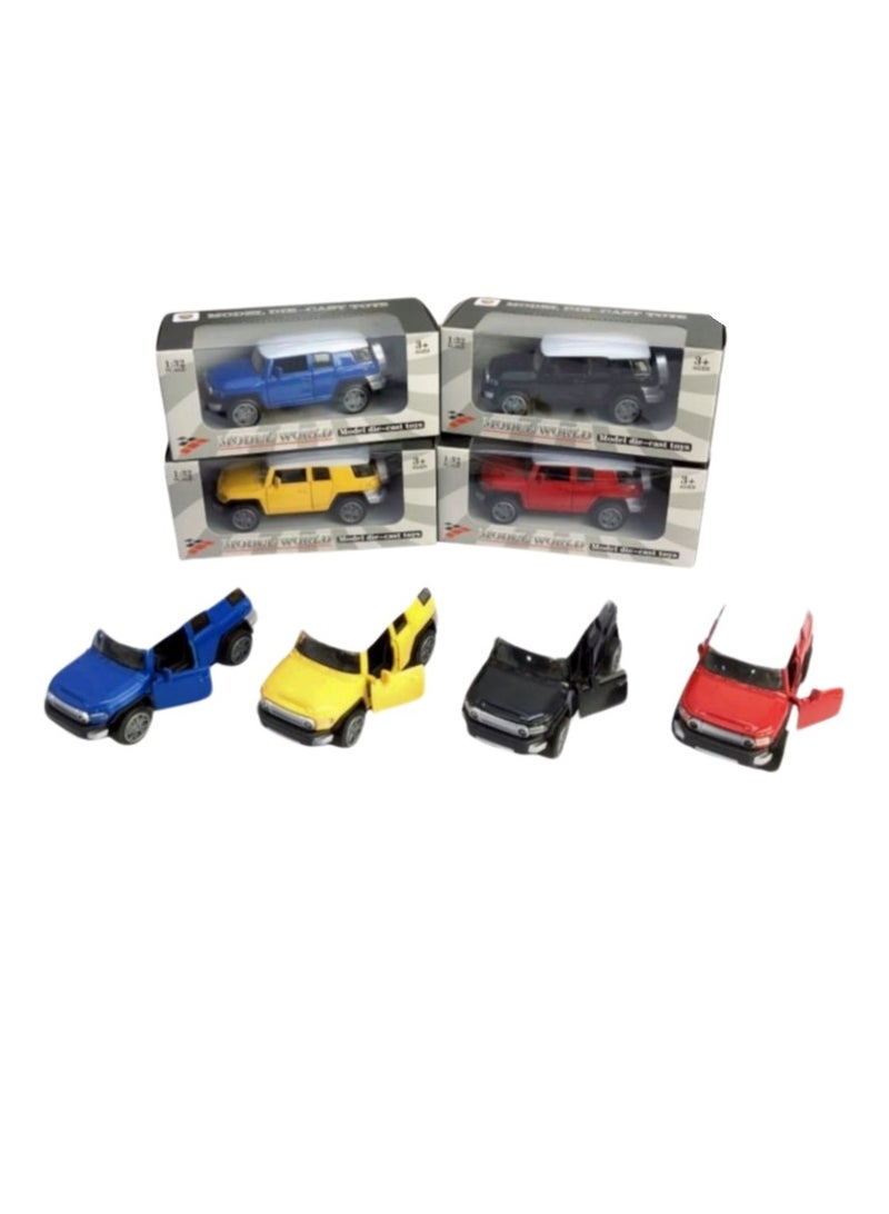 لعبة سيارة لعب للأطفال 4 قطعة