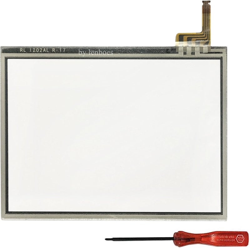 Lenboes Front Outer Panel Touch Screen Digitizer Repair Replacement Glass Lens (NO LCD Screen) with Y-Tool for Nintendo DS Lite DSL NDSL - Image 3
