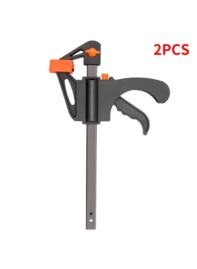1/2/4Pcs 4Inch Quick Ratchet Release Speed Squeeze Wood Working Work Bar Clamp Clip Kit Spreader Gadget Tool DIY Hand Woodworking Tools  - Image 1