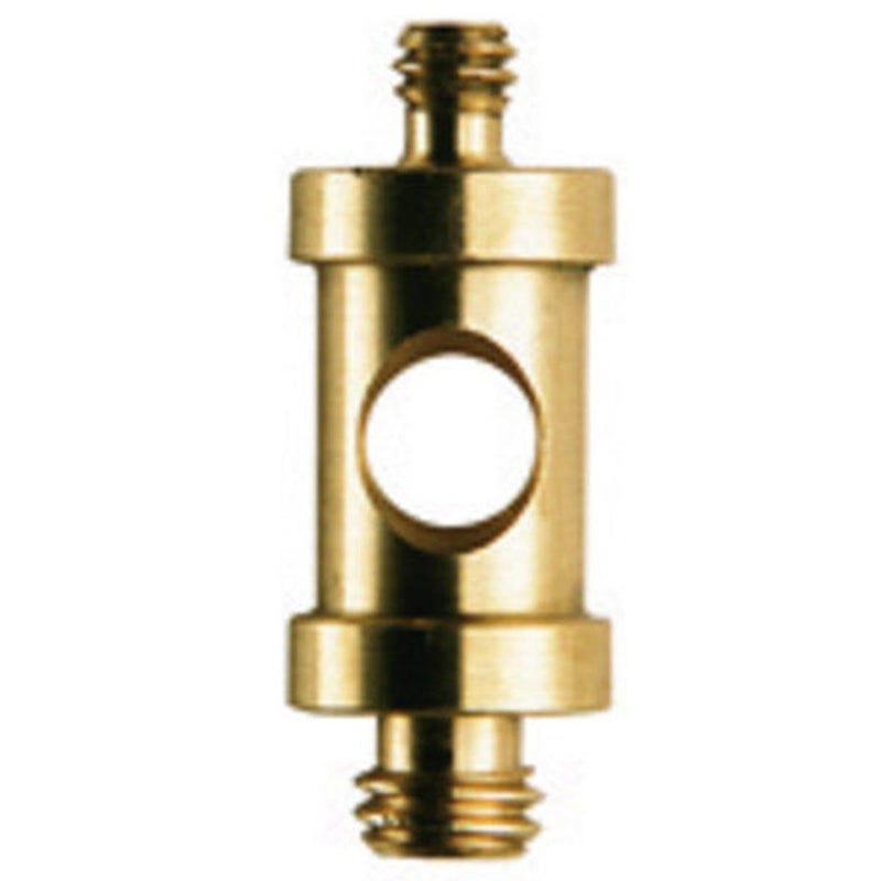Manfrotto 118 Male Spigot for 2905 1/4-20-Inch Male and 3/8-Inch Male 26mm Long Adapter - Replaces 3107, Brass - Image 2