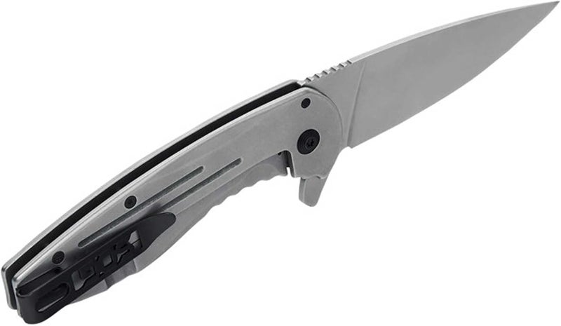SOG Aegis FLK Portable Compact Outdoor Everyday Carry (EDC) Pocket Folding Knife | All-Metal Construction | Quick Opening - Image 1