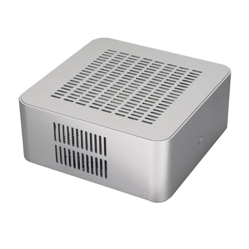 Desktop Computer Case Good Heat Dissipation Exquisite Compact Mini HTPC Case for Home Video Computer - Image 2