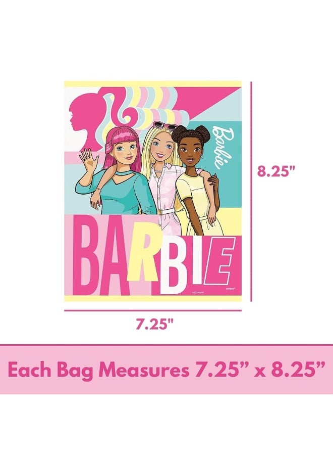 Unique Barbie Party Favor Bags Set - 24 Barbie Party Bags, Checklist - Barbie Birthday Party Decorations & Supplies, Barbie Goodie Bags for Girls Birthday - Image 4