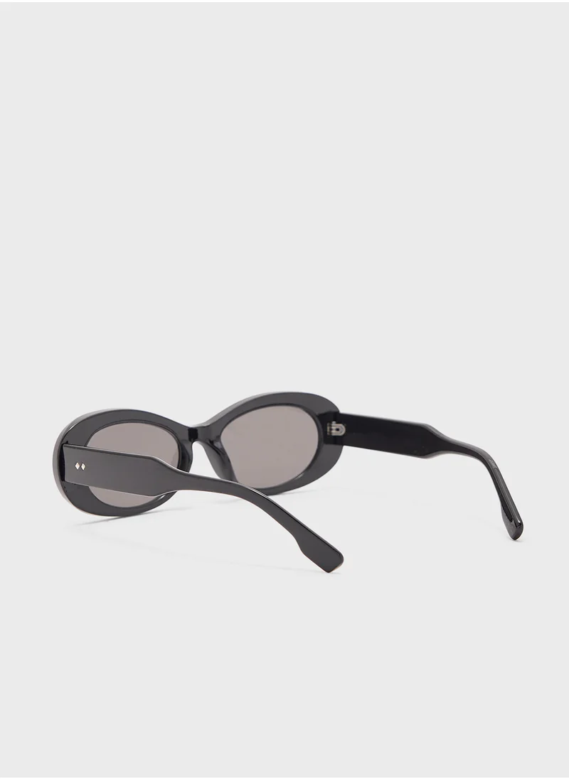 Ginger Oval Len Sunglasses