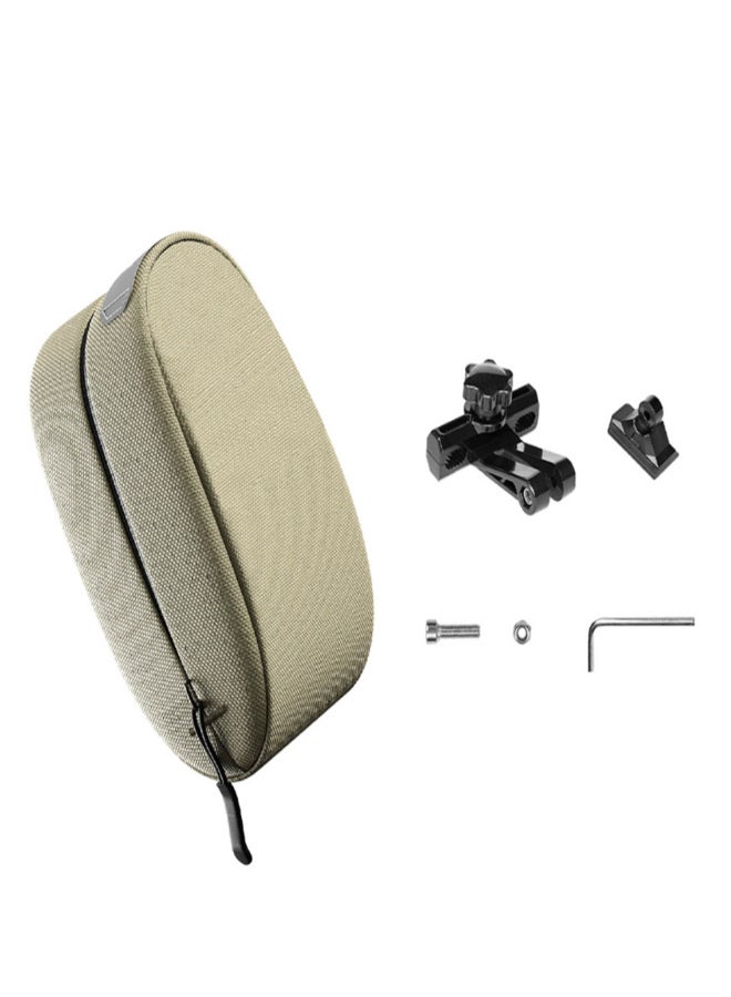 إنلي حقيبة سرج دراجة هوائية بسعة 0.3 لتر، جيب تخزين قابل للتعديل يُوضع أسفل المقعد للدراجات الجبلية ودراجات الطرق والدراجات الصحراوية - Image 1