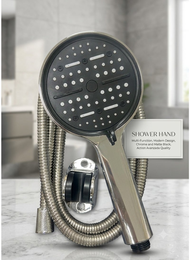 Calidad Premium Handheld Shower Head for Bathroom – High Pressure Bath Shower Spray, Water Saving Hand Shower, Universal Bathroom Shower Head for Daily Hygiene & Cleaning - Image 1