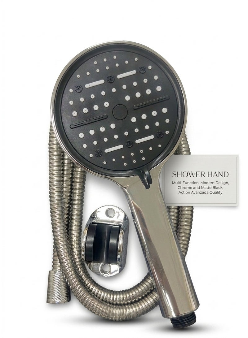Calidad Premium Handheld Shower Head for Bathroom – High Pressure Bath Shower Spray, Water Saving Hand Shower, Universal Bathroom Shower Head for Daily Hygiene & Cleaning - Image 5