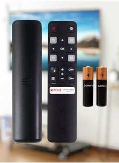 HuHa RC802V FNR2 Remote Control Compatible with All TCL Android TVs – Netflix & Prime Video Buttons, No Setup Required, Easy to Use  - Image 2