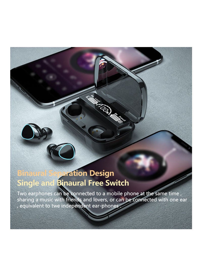 NIBEMINENT M10 LED Wireless Bluetooth Headset Green - Image 2