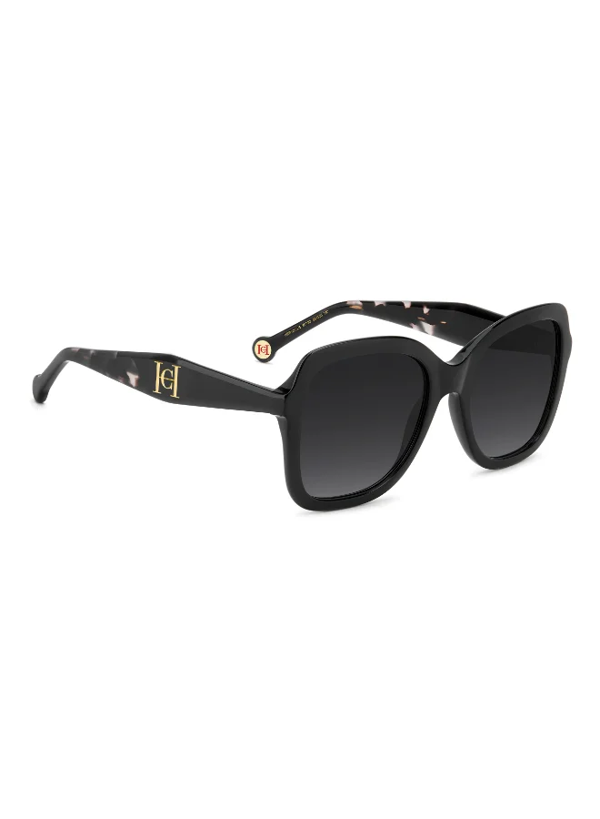 Carolina Herrera CAROLINA HERRERA HER 0373/S Sunglasses Black Square