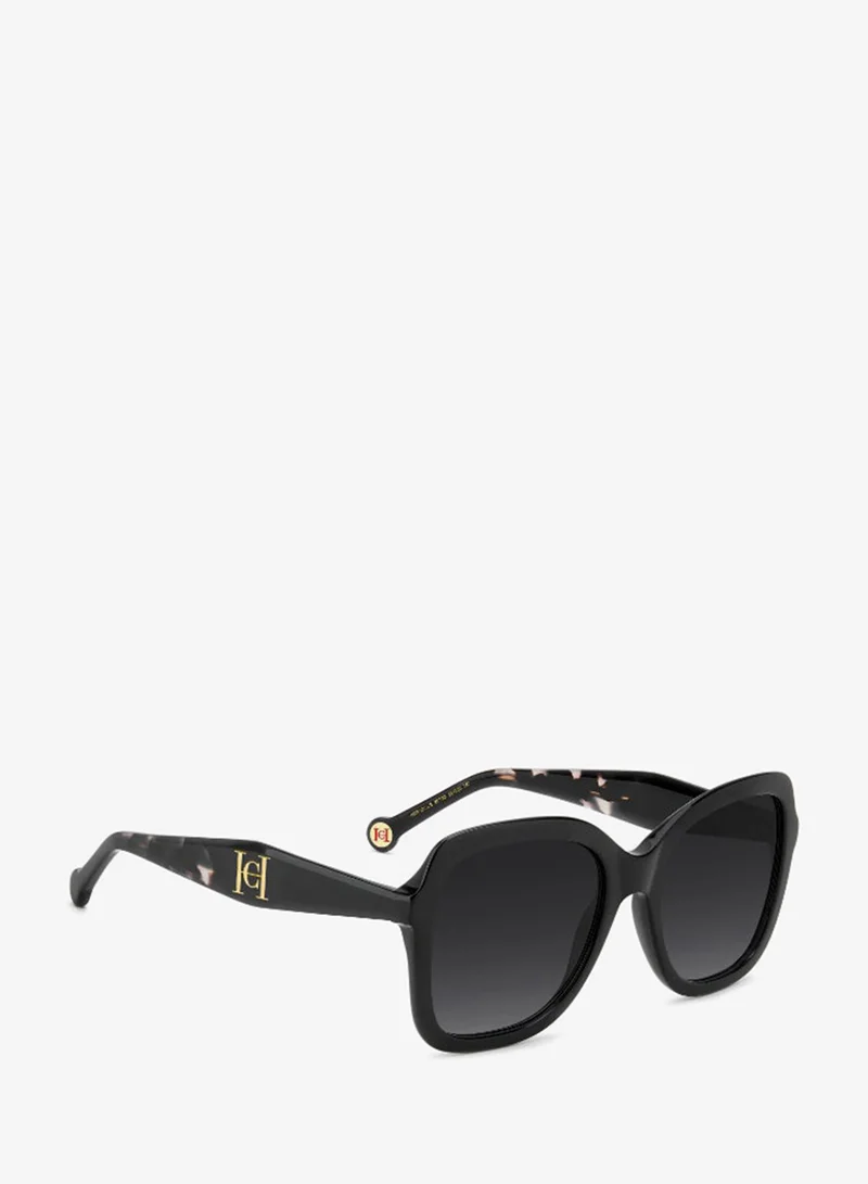 Carolina Herrera  CAROLINA HERRERA HER 0373/S Sunglasses Black Square  | Best Price UAE