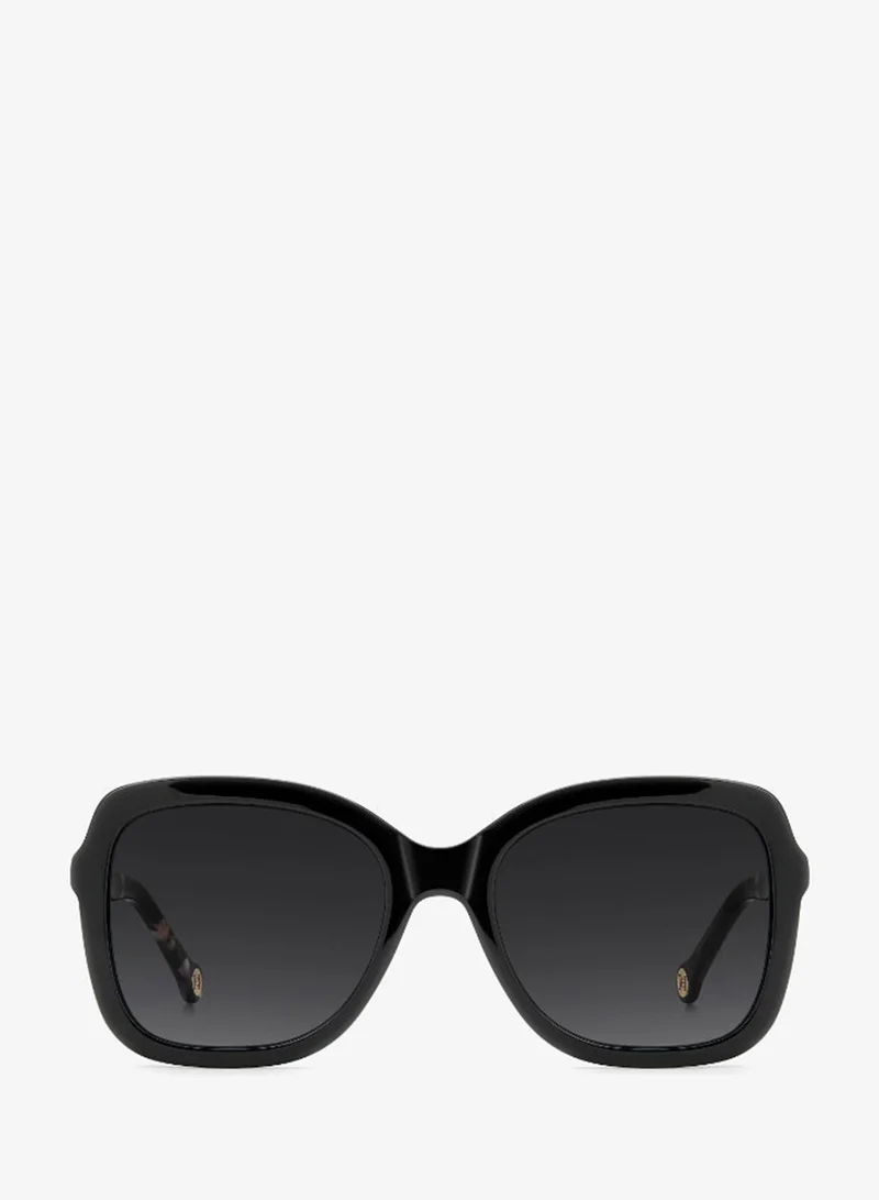 Carolina Herrera  CAROLINA HERRERA HER 0373/S Sunglasses Black Square  | Best Price UAE
