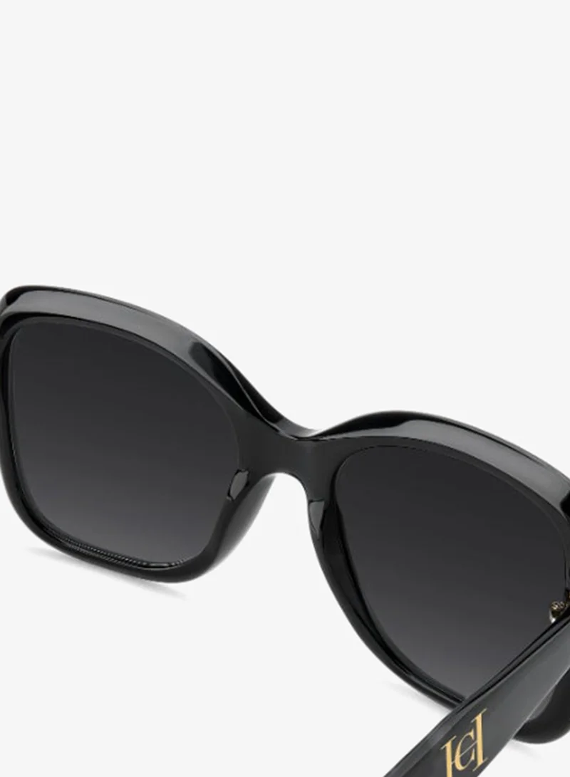 Carolina Herrera  CAROLINA HERRERA HER 0373/S Sunglasses Black Square  | Best Price UAE