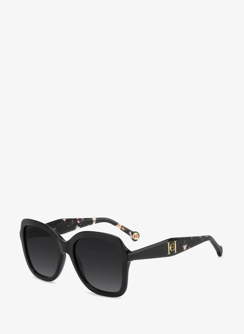 CAROLINA HERRERA HER 0373/S Sunglasses Black Square