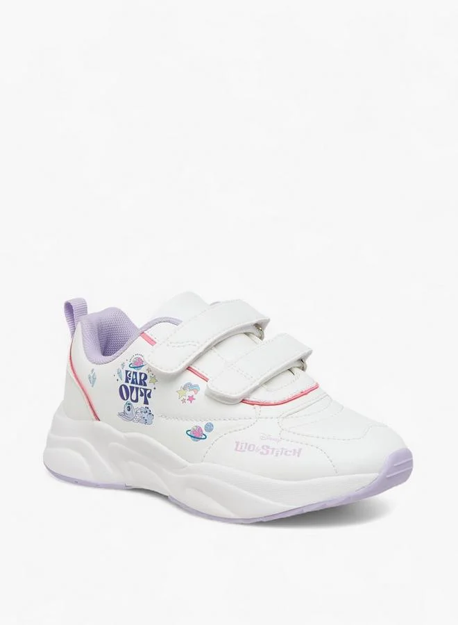 ديزني أحذية رياضية بطبعة غرز بإغلاق لاصق