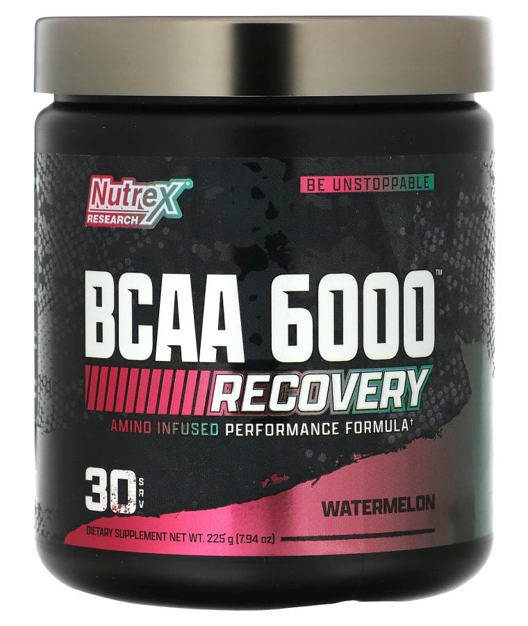 Nutrex Research BCAA 6000 Recovery Watermelon 7.94 oz (225 g)