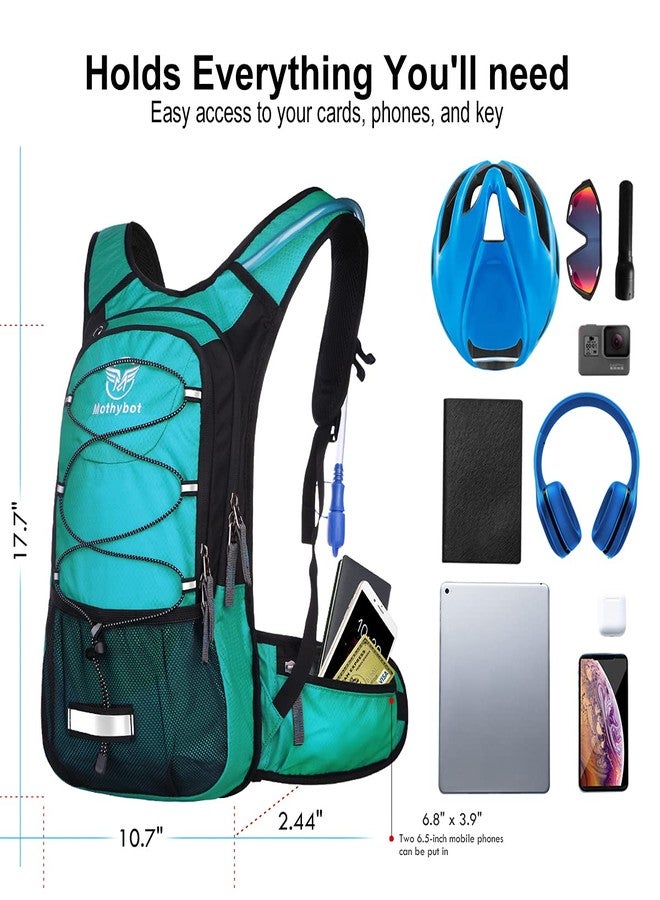 Mothybot Hydration Pack, Insulated Hydration Backpack with 3L BPA Free Water Bladder and Large Storage, Hiking Backpack for Men, Women for Running, Cycling, Camping - Keep Liquid Cool up to 5 Hours - Image 5