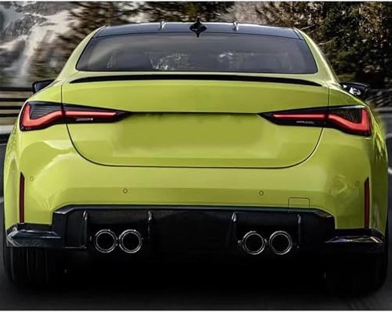 Wivplex Carbon Look Rear Trunk Spoiler for 4 Series G22 Coupe & M4 G82 - Image 2