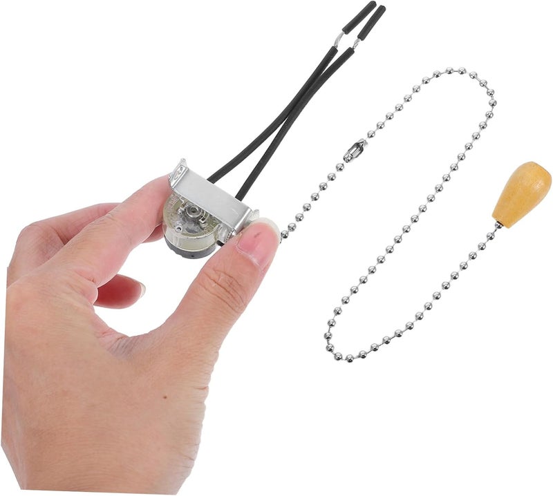 Healifty Light Pull Cord Handle Replacement for Pull Cord Wall Lights Easy Operation and Design - Image 4