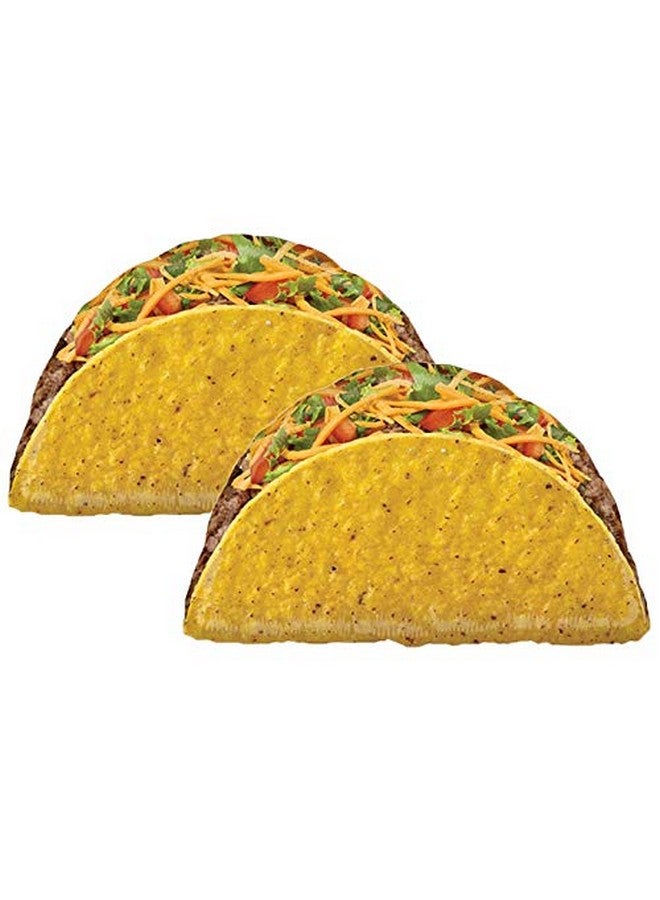 Artisan Owl Set Of 2 Jumbo 32" Realistic Taco Party Balloons - Image 1