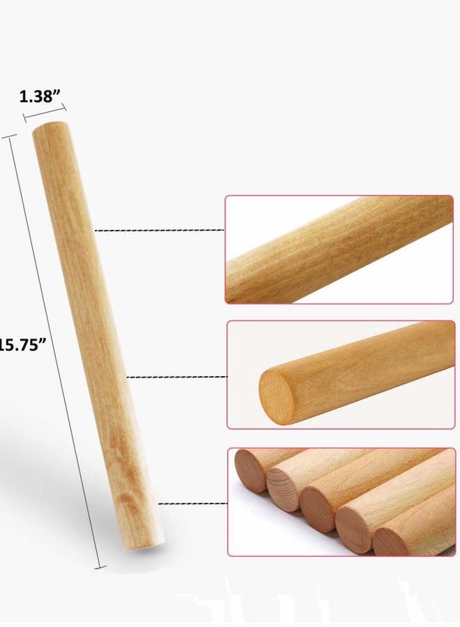 IELEK rolling pins combo kit wood rolling pin - Image 2