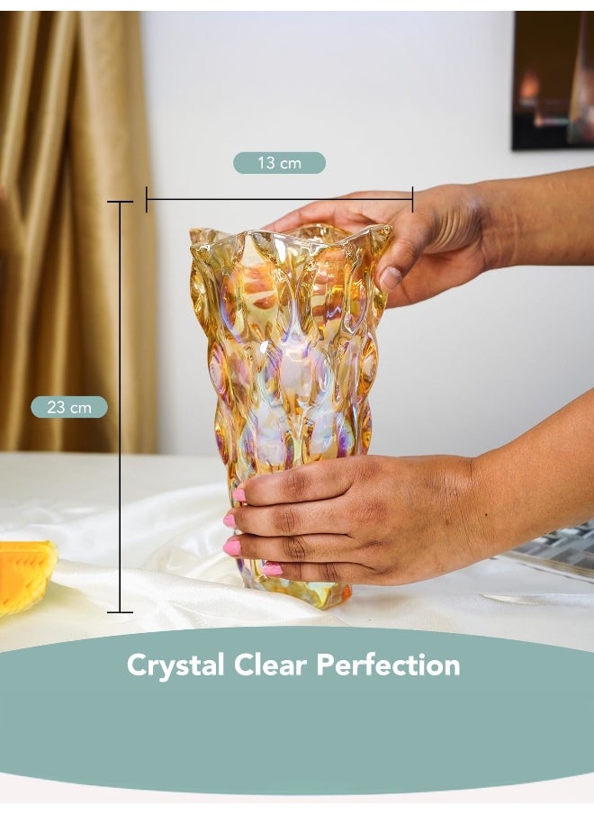 Crystal Glass Vase Flower Pot for Home Decoration - pzsku/ZC61FC21002F182C4076CZ/45/_/1735648384/18dadcfe-b823-4eef-8130-5caad760340f