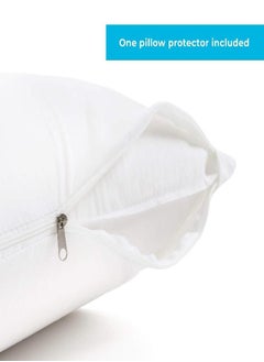 LINENSPA Linenspa Waterproof Pillow Encasement-Blocks Out Liquid, Standard Pillow Protector  - Image 2