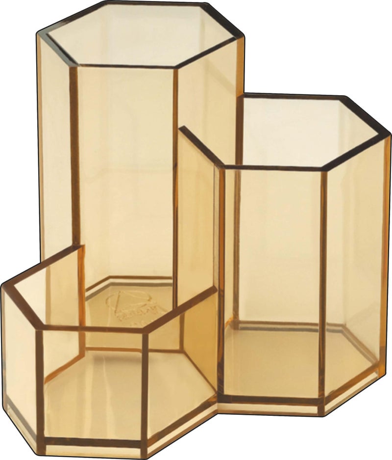 Omega No.1705 Hexa Pen Stand (Smoke Brown) - Image 2