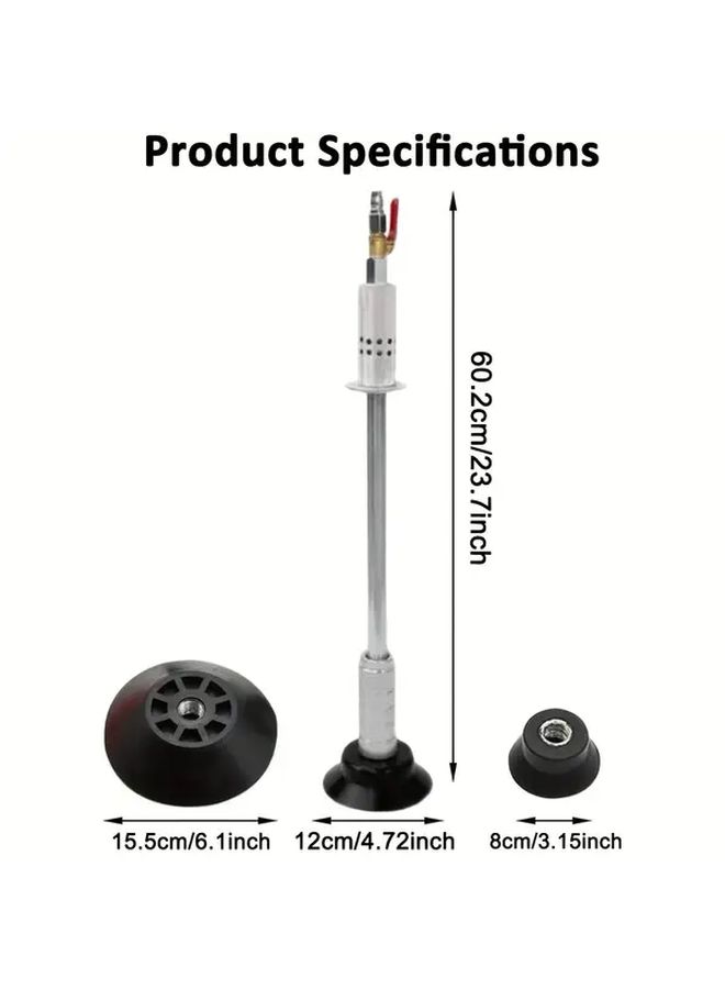 Professional Grade Paintless Dent Repair Tool Kit With 3 Suction Cups And Heavy Duty Hammer Like Puller For Auto Body Dent Removal And Scratch Fix No Paintwork Required Car Panel Repair Tool For DIY And Professionals Manual - Image 2