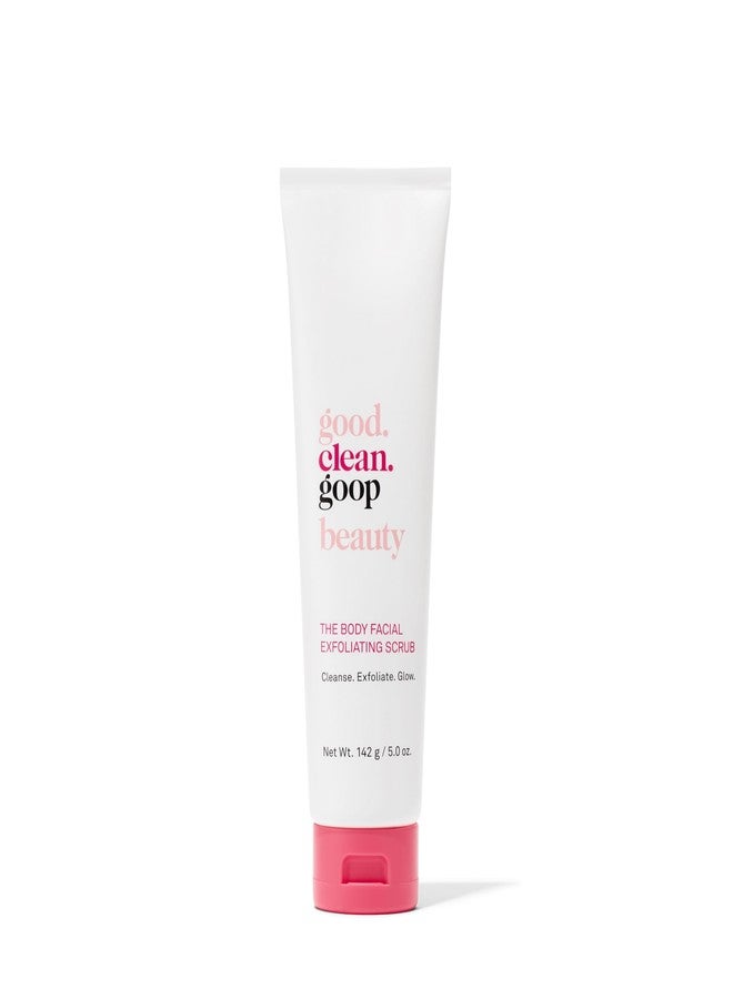 good.clean.goop beauty The Body Facial Exfoliating Scrub | Body Exfoliant & Cleanser for Glowing Skin | AHAs, Grape-Seed Exfoliant & Avocado Fruit Oil | Dead Skin Remover | Cruelty-Free & Vegan | 5 oz - Image 1