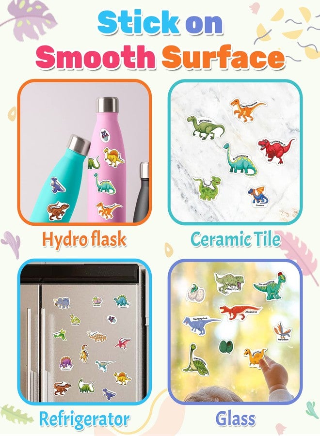 Benresive Reusable Sticker Book for Toddlers 2-4 Years, Fun Travel Stickers for Kids, Waterproof Sticker Books for Toddlers 1-3, Crafts Activities for Todddlers 1-3 2-4 3-5 - Dinosaurs - Image 4