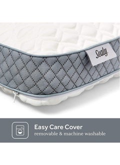 Sealy Sealy Molded Memory Foam Pillow, Standard, White, Grey  - Image 3