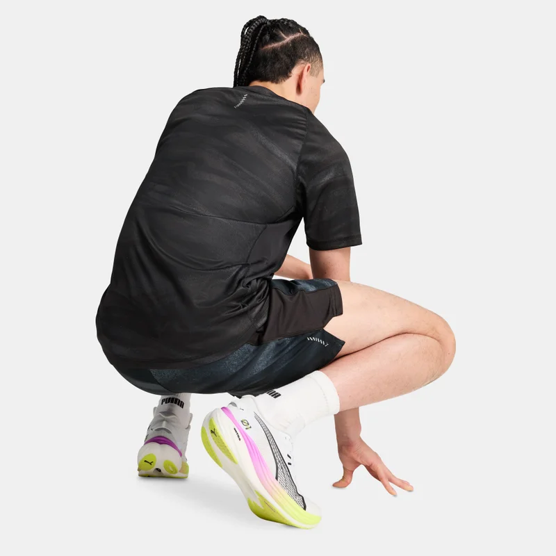 PUMA Men's VELOCITY Allover Print Running T-Shirt