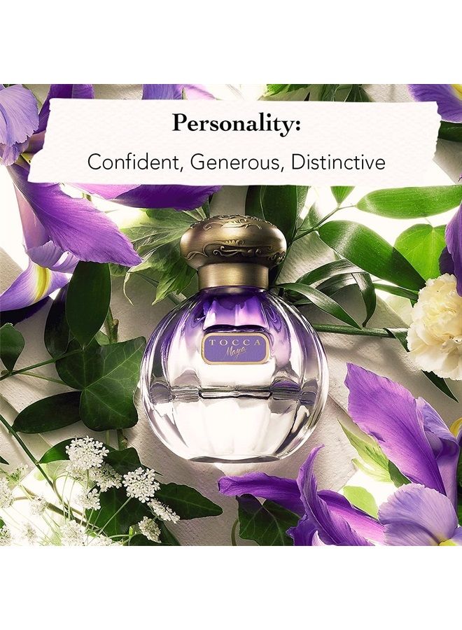 Tocca عطر نسائي، مايا - زهري دافئ، زنبق بري، كشمش أسود، قلب باتشولي - زجاجة مصنوعة يدويًا 1.7 أونصة (50 مل) - Image 3