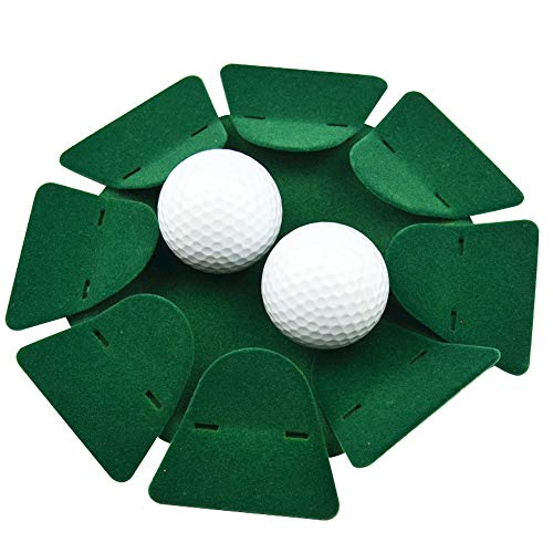 SteelFever 2pcs Green All-Direction Putting Cup Golf Training Hole Practing Cup Aid Indoor/Outdoor - Image 5