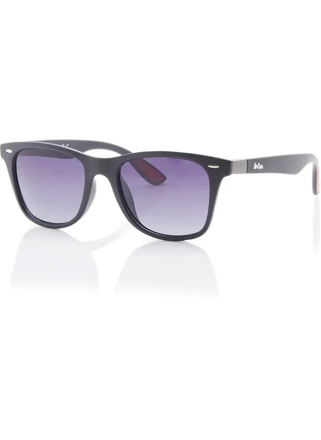 Lee Cooper Polarized Sunglasses Gradient Grey Frame Black Mirror Lens 53mm  - LC1215C01