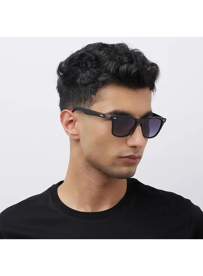 Lee Cooper Polarized Sunglasses Gradient Grey Frame Black Mirror Lens 53mm  - LC1215C01