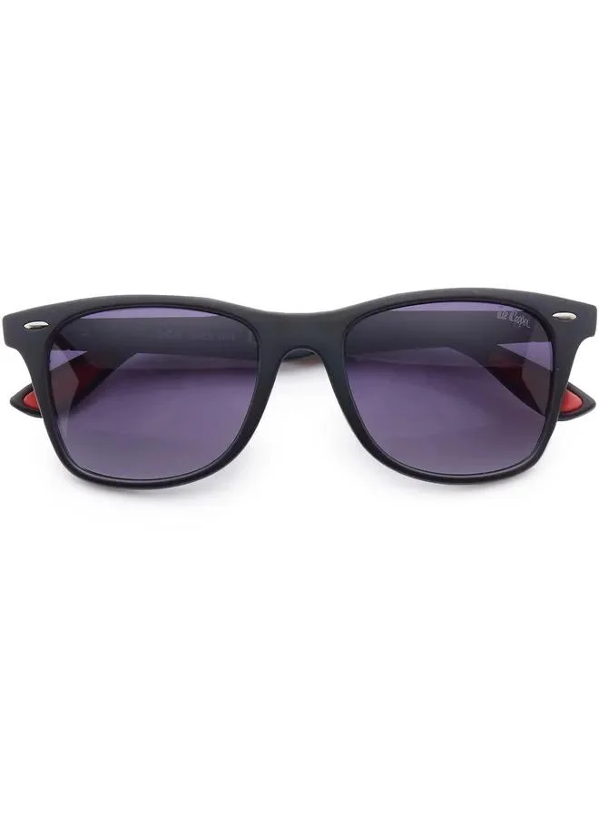 Lee Cooper Polarized Sunglasses Gradient Grey Frame Black Mirror Lens 53mm  - LC1215C01