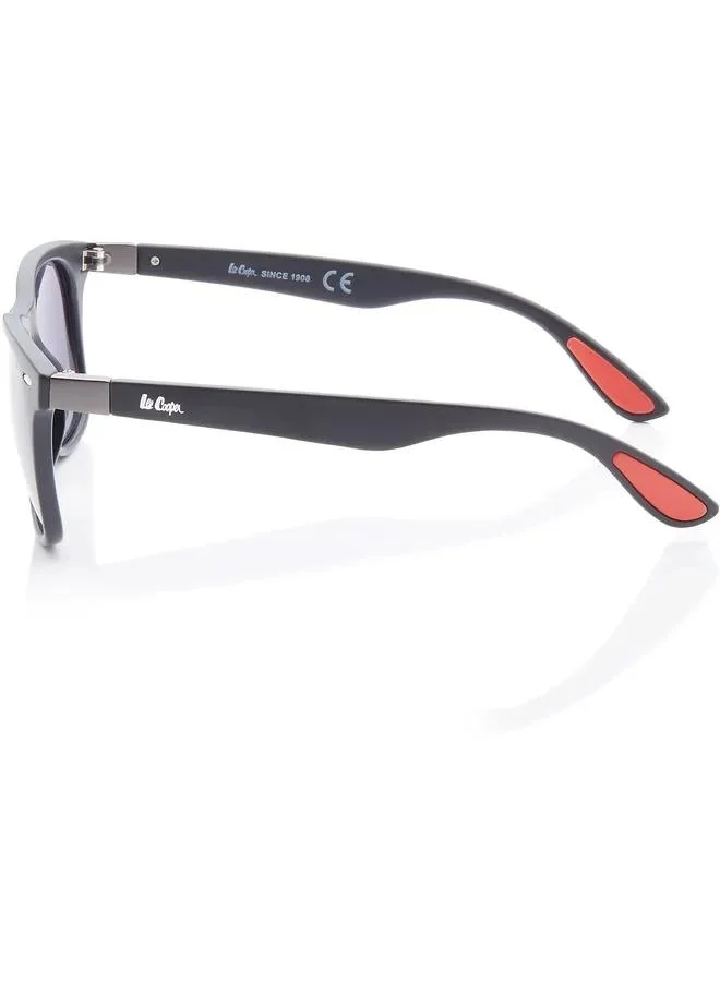 Lee Cooper Polarized Sunglasses Gradient Grey Frame Black Mirror Lens 53mm  - LC1215C01