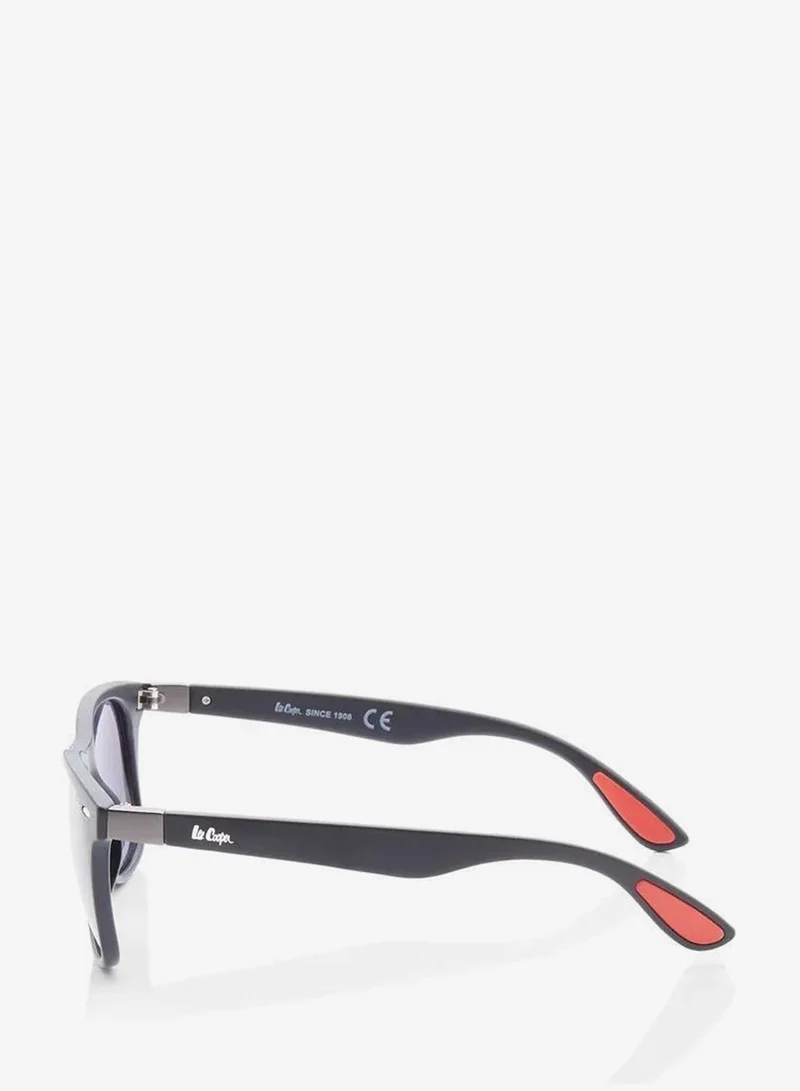 Lee Cooper  Polarized Sunglasses Gradient Grey Frame Black Mirror Lens 53mm  - LC1215C01 for Men | Best Price UAE
