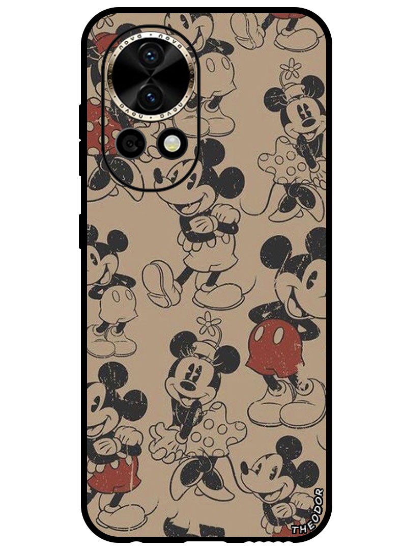 Theodor Protective Case Anti Scratch Shock Proof Bumper Cover For Huawei Nova 12 Pro Mickey (3) - Image 1