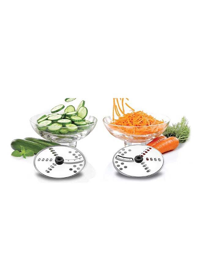 BLACK+DECKER Food Processor - 7 Accessories – 33 Functions 400 W FX400BMG-B5 White/Black/Grey - Image 5