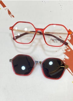 Eyes glasses with cover for the sun